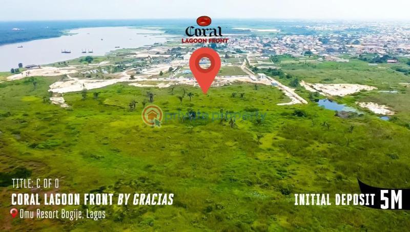Land For Sale Surrounded By: Groovila Gardens, Regina Caeli Catholic Church, Omu Resort, Eleko Beach,coscharis Motors,corona School. Bogije Sangotedo Lagos - 2