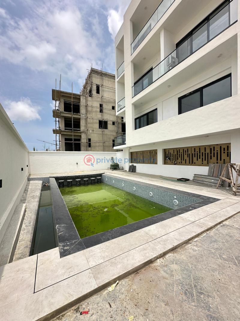 Waterview 5 bedroom terraced duplex with swimming pool, elevator, rooftop terrace, gym and bq - 10 5 bedroom Terraced Duplex For Sale Banana Island Ikoyi Lagos - 10