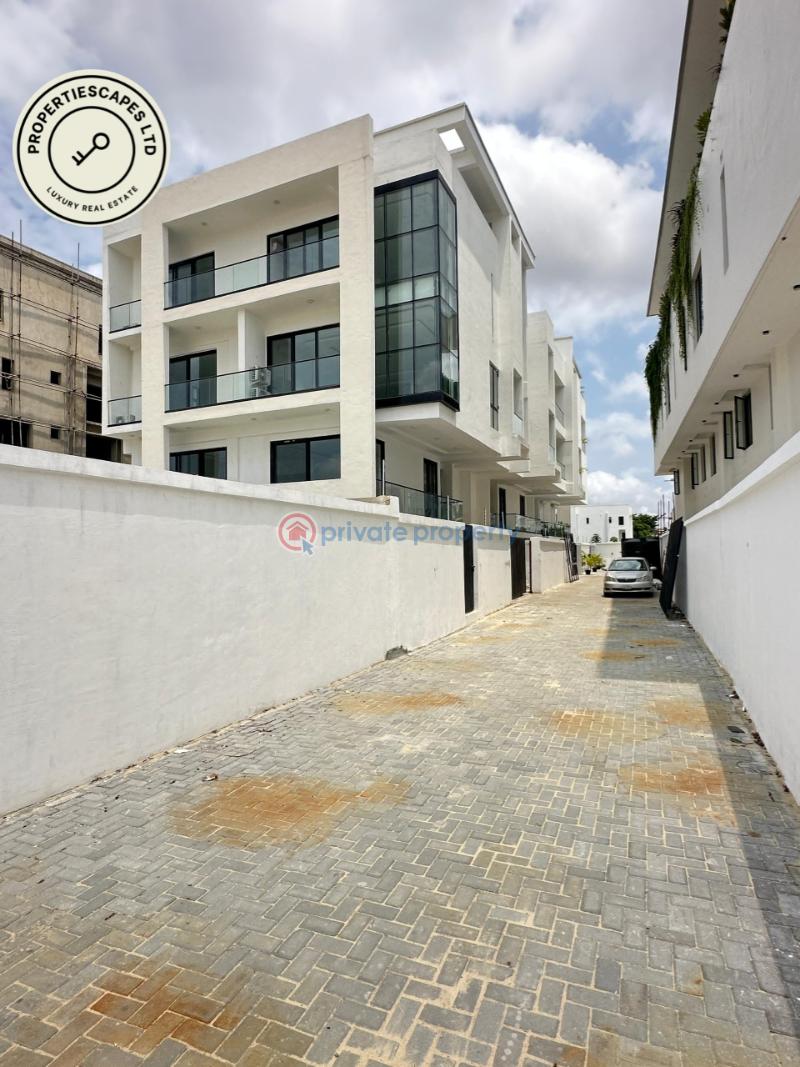 Waterview 5 bedroom terraced duplex with swimming pool, elevator, rooftop terrace, gym and bq - 0 5 bedroom Terraced Duplex For Sale Banana Island Ikoyi Lagos - 0