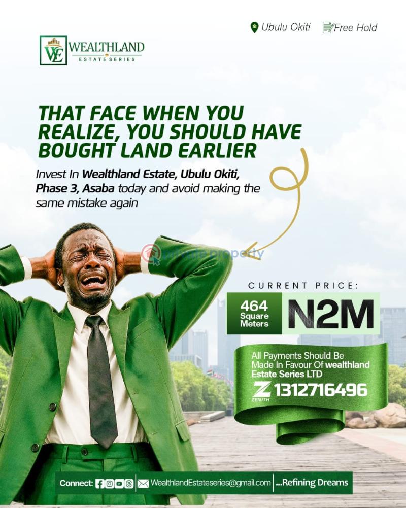 Residential Land For Sale Asaba Delta