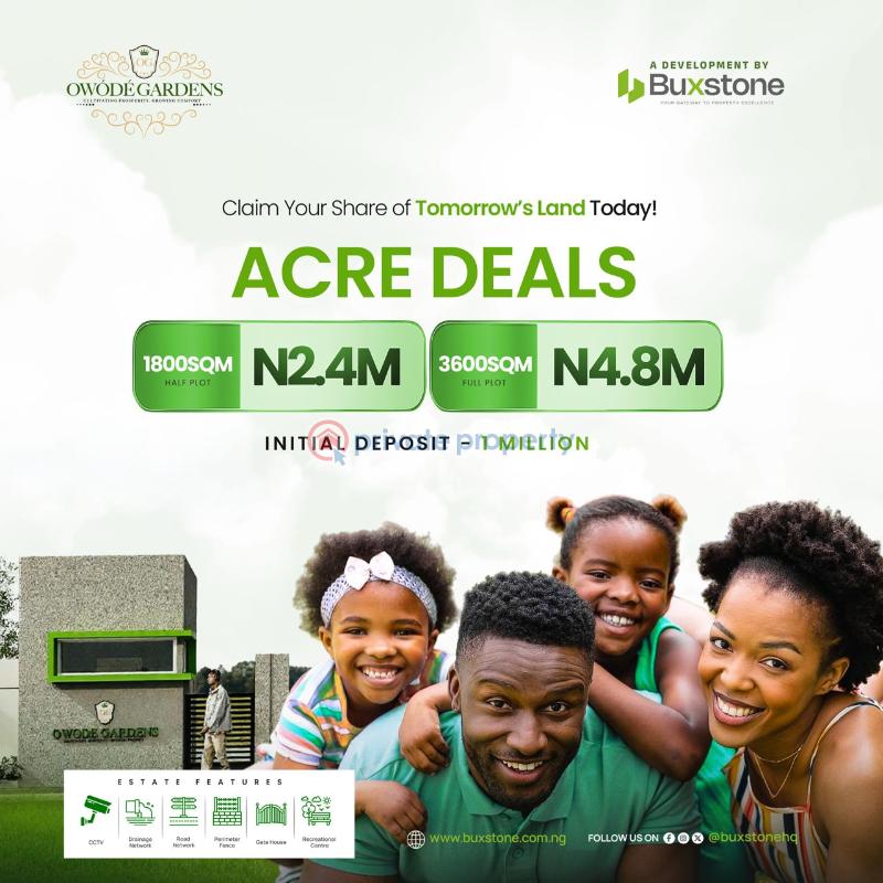 Residential Land For Sale Owode, Idi Iroko Obafemi Owode Ogun - 3