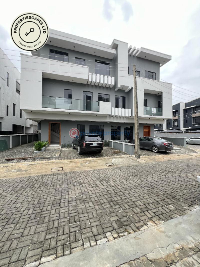 Well built 4 bedroom semi detaced duplex with bq in a serene environment - 0 4 bedroom Semi detached Duplex For Sale Osapa London Lekki Lagos - 0