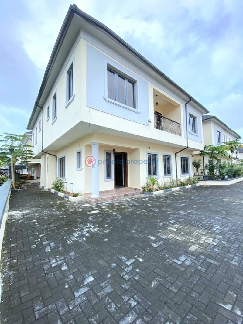 Well built 4-bedroom  semi detached duplex - 1 4 bedroom Semi detached Duplex For Rent Osapa London Lekki Lagos - 1