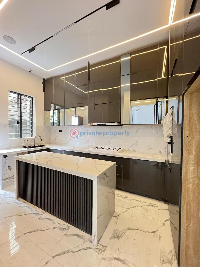 Well built 4 bedroom terraced duplex with bq, communal swimming pool in an estate - 3 4 bedroom Detached Duplex For Sale Osapa London Lekki Lagos - 3