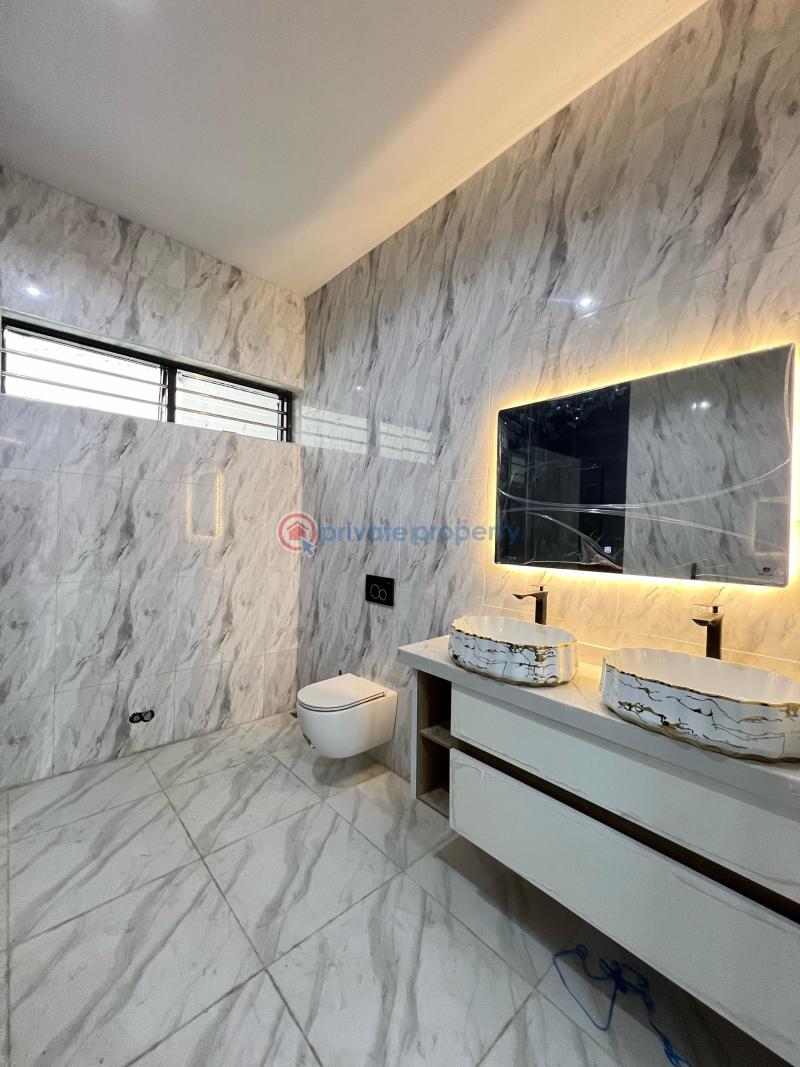 Well built 4 bedroom terraced duplex with bq, communal swimming pool in an estate - 7 4 bedroom Detached Duplex For Sale Osapa London Lekki Lagos - 7