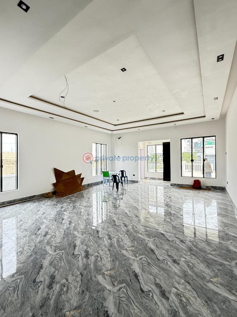 Well built  5 bedroom fully detached duplex with cinema, gym and bq - 2 5 bedroom Detached Duplex For Rent Osapa London Lekki Lagos - 2
