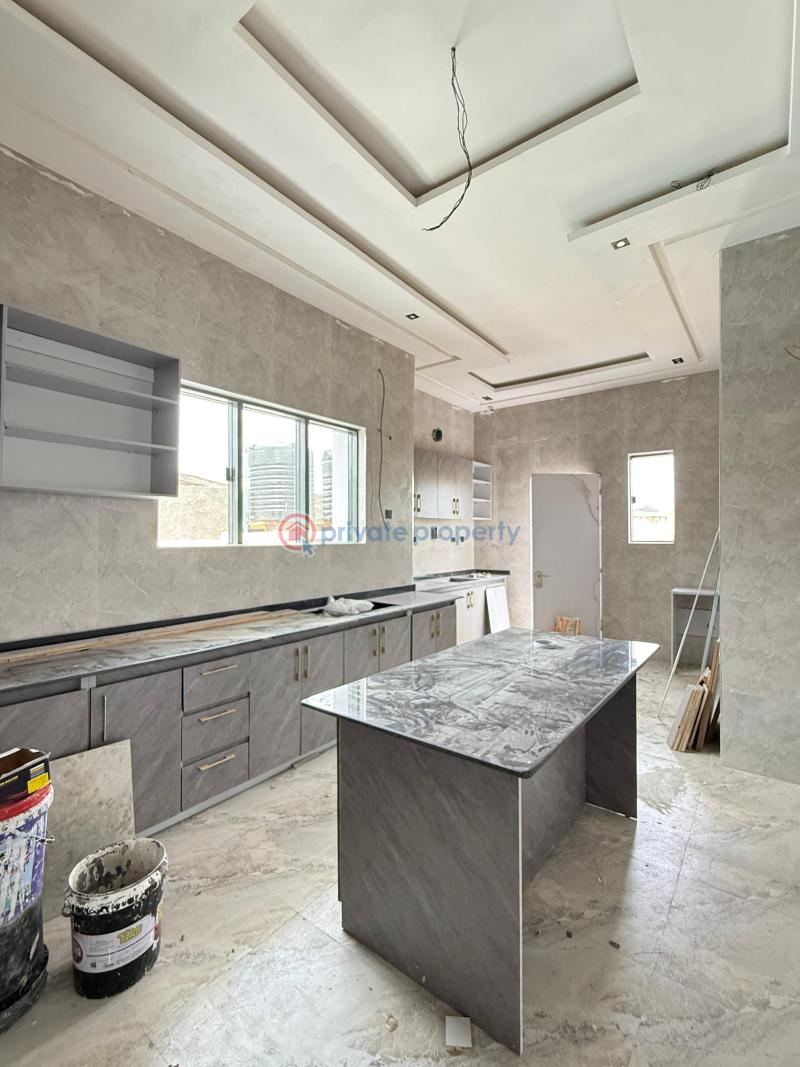 Well built  5 bedroom fully detached duplex with cinema, gym and bq - 4 5 bedroom Detached Duplex For Rent Osapa London Lekki Lagos - 4