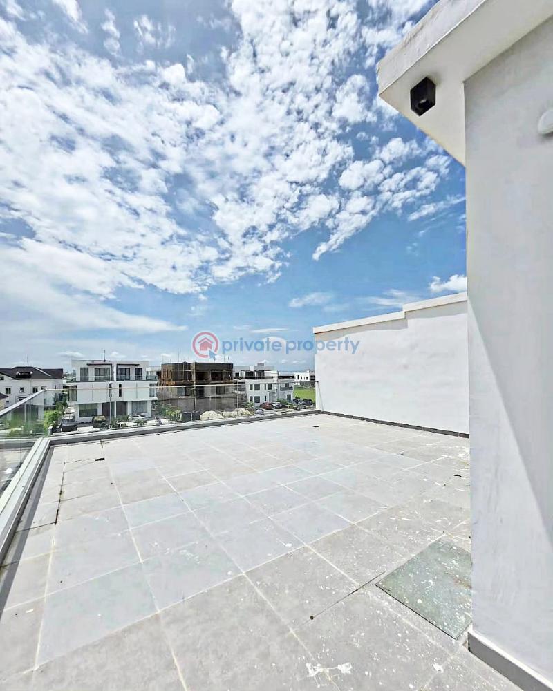 Well built 5 bedroom semi-detached duplex with bq - 1 5 bedroom Semi detached Duplex For Sale Cowrie Creek Estate Ikate Elegushi Lekki Lagos - 1