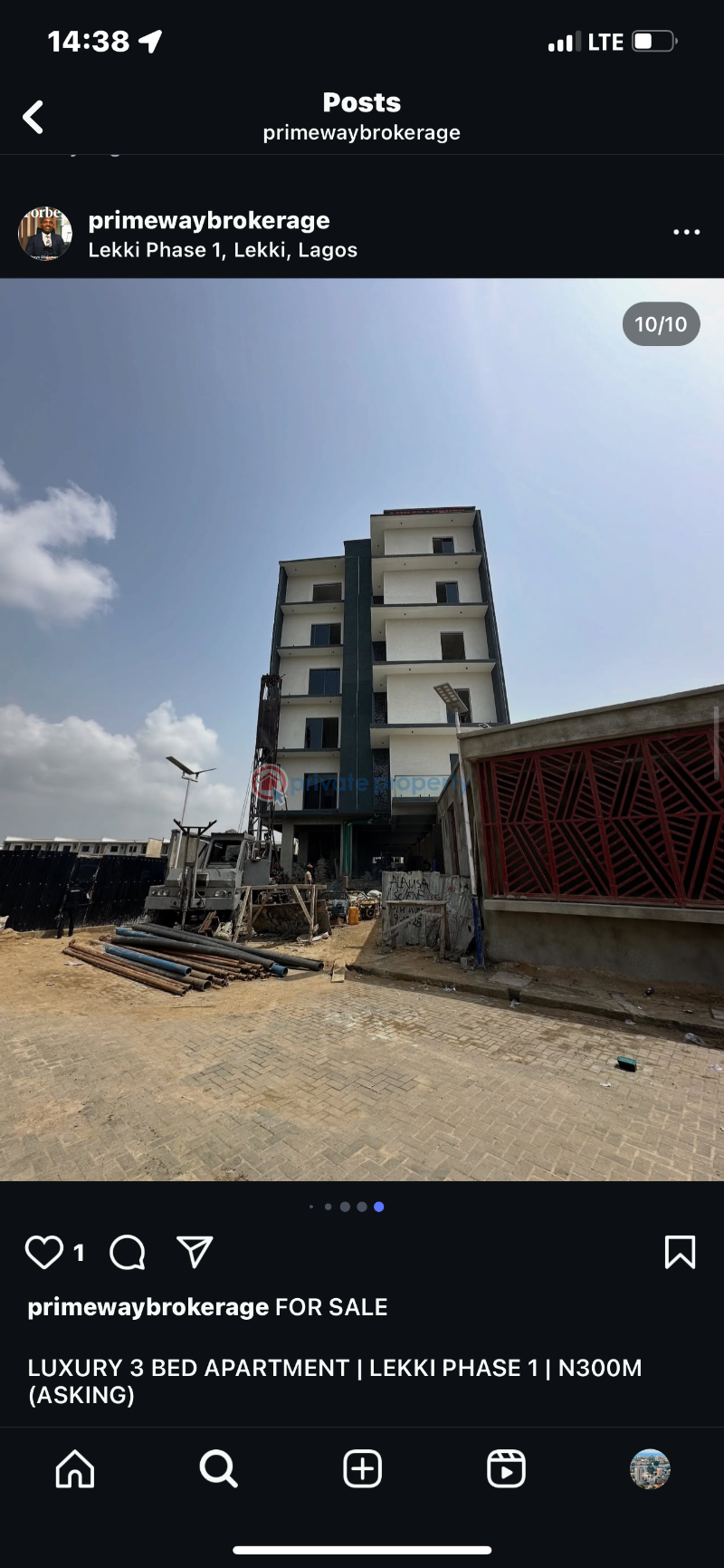 3 bedroom Flat & Apartment For Sale Lekki Phase 1 Lagos - 8