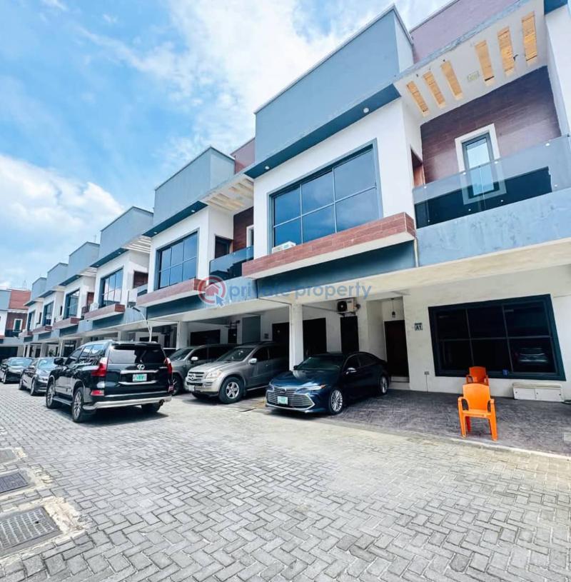 Well built fully serviced 4-bedroom terrace duplex - 0 4 bedroom Terraced Duplex For Rent Ikate Elegushi Lekki Lagos - 0