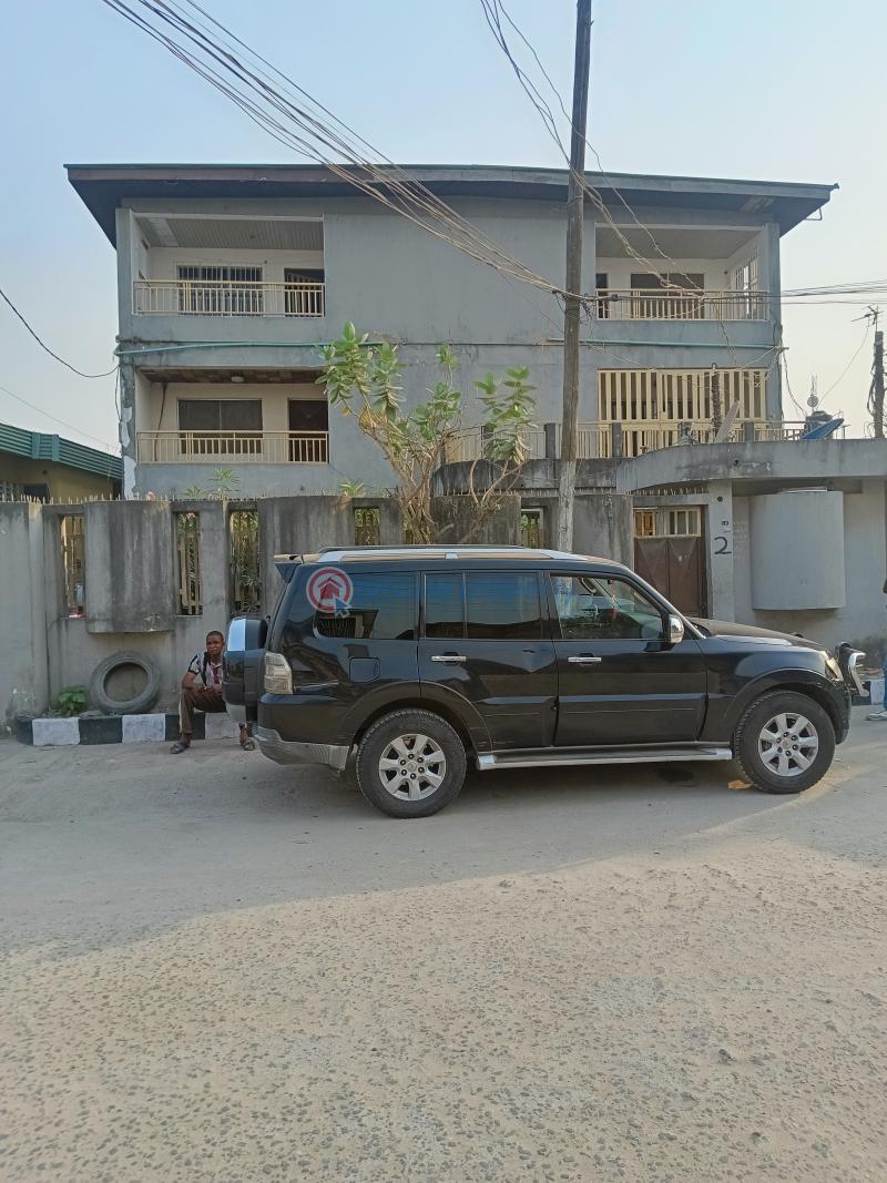 Well built standard 2 storey building  of 9 units flat - 6 10 bedroom Block Of Flats For Sale Ilupeju Estate Ilupeju Industrial Estate Lagos - 6