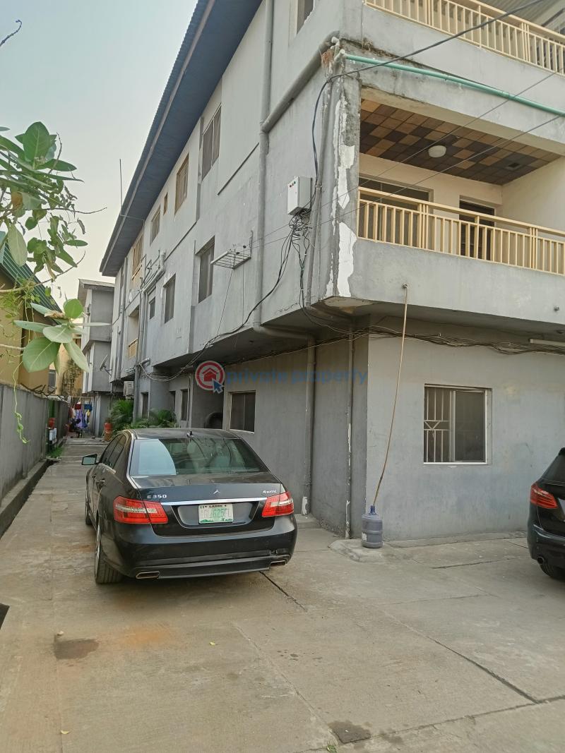 Well built standard 2 storey building  of 9 units flat - 4 10 bedroom Block Of Flats For Sale Ilupeju Estate Ilupeju Industrial Estate Lagos - 4