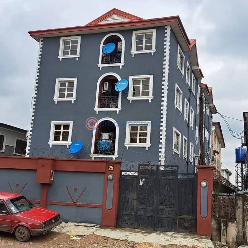Block Of Flats For Sale Off Pedro Road Palmgroove Behind Gbagada Phase 1 Lagos - 1