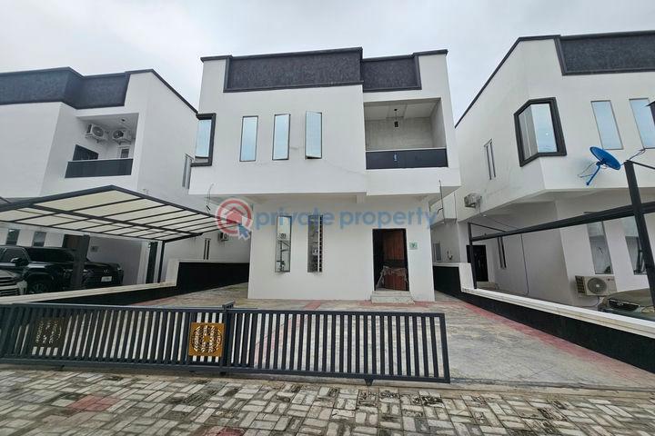 Well finished 4 bedroom detached duplex with bq and swimming pool - 1 4 bedroom Detached Duplex For Rent Lekki County Homes Ikota Lekki Lagos - 1
