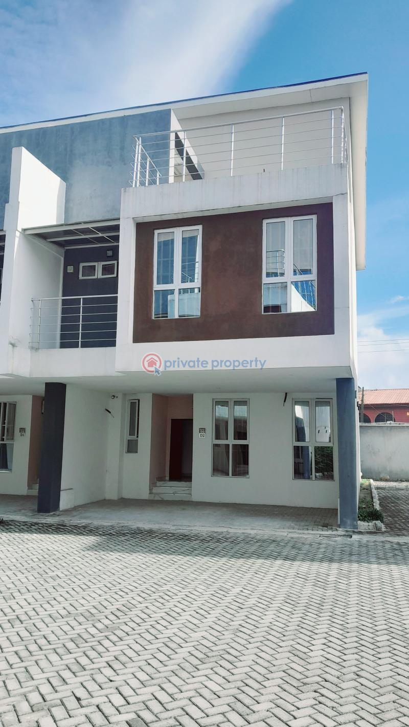 Well finished 4 bedroom semi-detached duplex - 1 4 bedroom Semi detached Duplex For Sale Along New Road Igbo Efon Lekki Lagos - 1