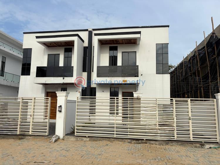 4 bedroom Semi detached Duplex For Sale Chevron Drive Lekki Lagos - 0