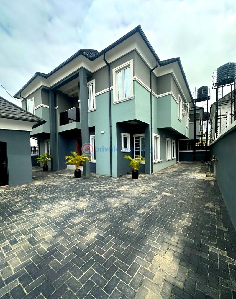 Well finished 5 bedroom fully detached duplex with bq. - 1 5 bedroom Detached Duplex For Sale Ilasan Ikate Elegushi Lekki Lagos - 1