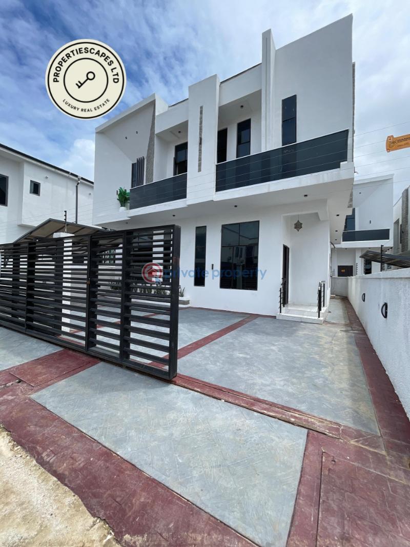 Well finished 5 detached duplex with bq in a serene environment - 0 5 bedroom Detached Duplex For Sale Orchid Agungi Lekki Lagos - 0