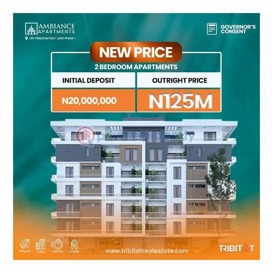 2 bedroom Block Of Flats For Sale Ambiance Apartment Is Perfectly Located Off The Freedom Way, Lekki Phase 1 Lagos - 1