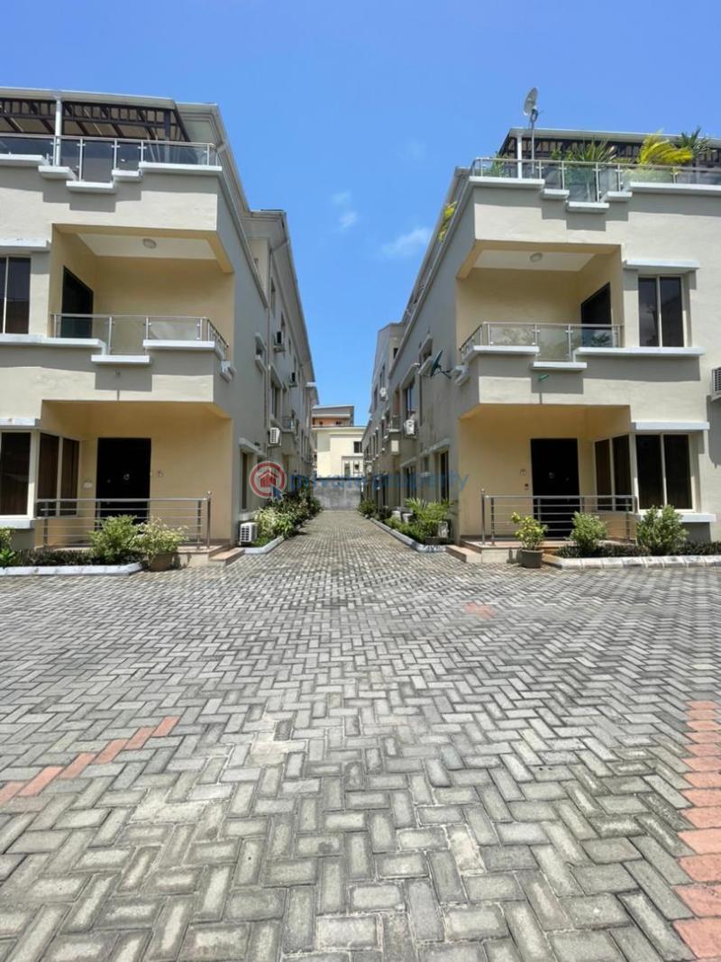 3 bedroom Terraced Duplex For Rent Oniru Victoria Island Lagos - 0