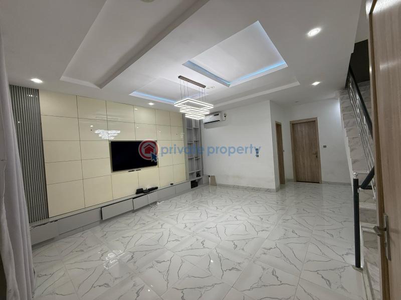 4 bedroom Semi detached Duplex For Rent Oral Estate Just By Chevron Toll Gate Oral Estate Lekki Lagos - 1
