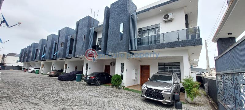 4 bedroom Terraced Duplex For Sale Orchid Road Chevron Drive Lekki Lagos - 1