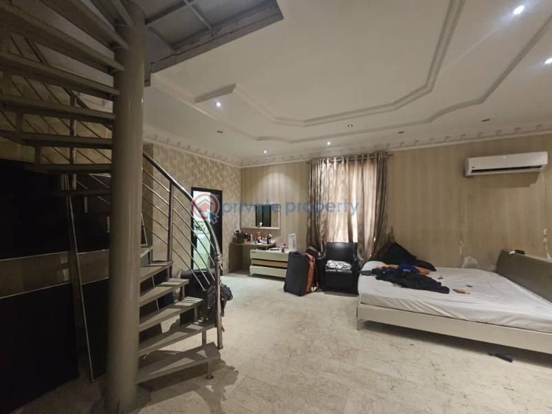 Well maintained 5 bedroom solidly built semi detached house with a detached bq, laundry, - 13 5 bedroom Semi detached Duplex For Sale Close To Banana Island Ikoyi Lagos - 13