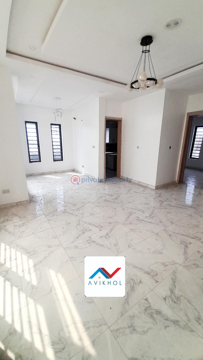 Well serviced contemporary 5 bedroom semi-detached duplexes. - 11 5 bedroom Semi detached Duplex For Sale Atlantic Nominee Estate Before Lbs Ajah Lagos - 11