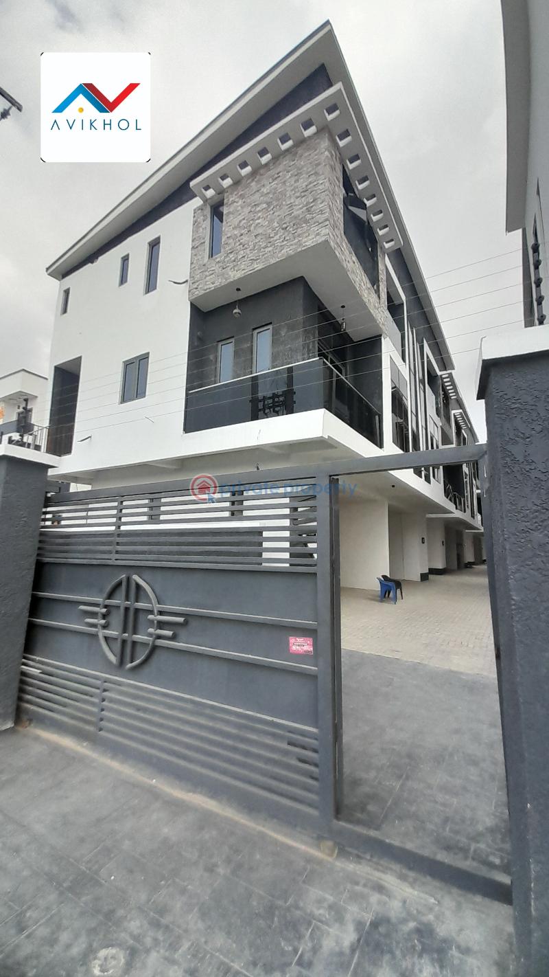 Well serviced contemporary 5 bedroom semi-detached duplexes. - 0 5 bedroom Semi detached Duplex For Sale Atlantic Nominee Estate Before Lbs Ajah Lagos - 0