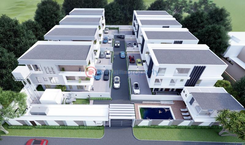 Well structured 6 bedroom fully detached duplex with communal swimming pool - 1 6 bedroom Detached Duplex For Sale Old Ikoyi Lagos - 1