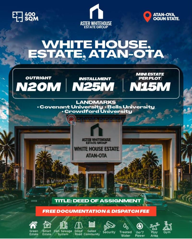 Residential Land For Sale Ado Odo/Ota Ogun