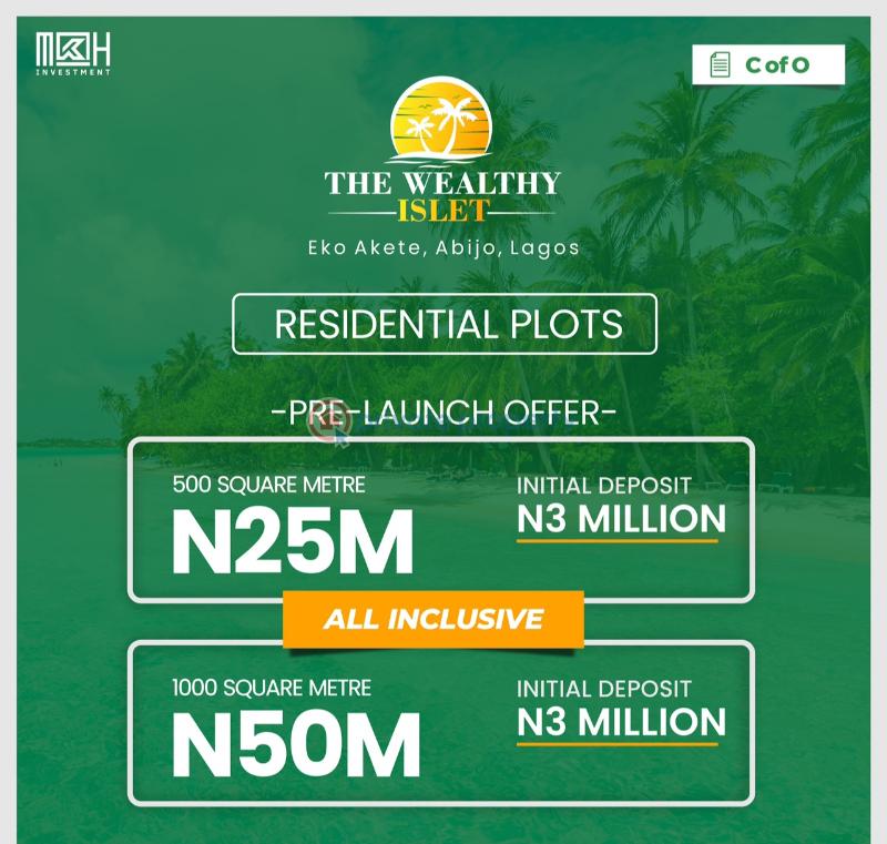 Land For Sale Wealthy Islet Estate Abijo Ajah Lagos - 7