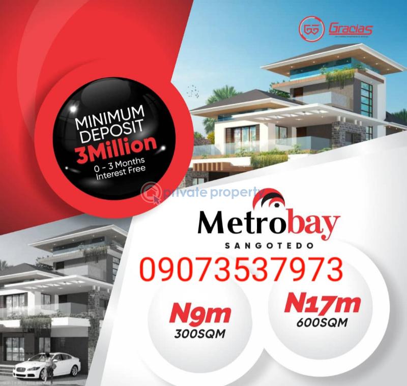 Land For Sale Metrobay Estate Sangotedo Ajah Lagos - 0