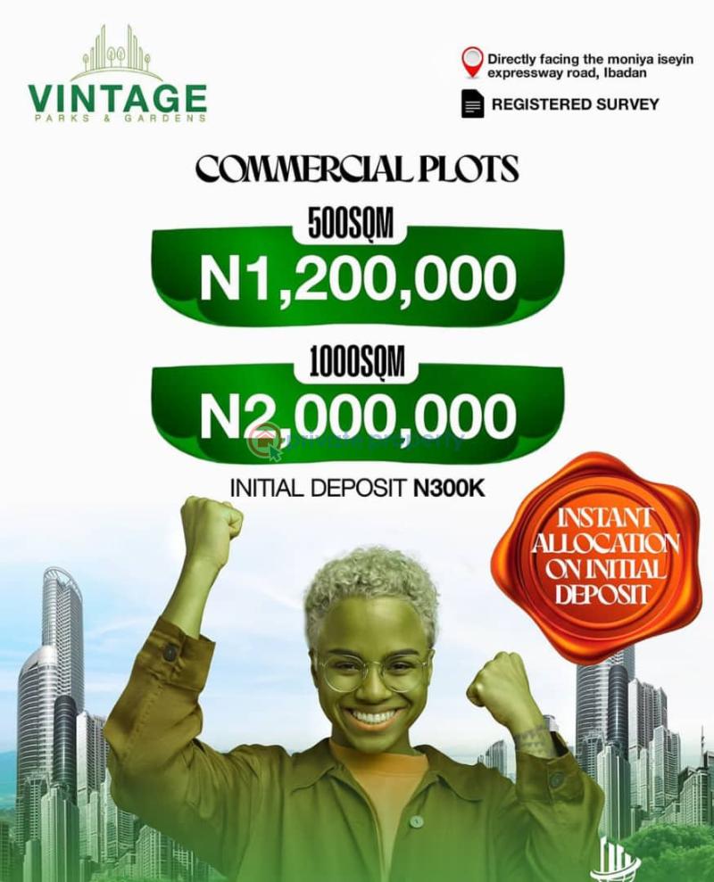 A plot of land - 0 Land For Sale Ibadan Oyo - 0