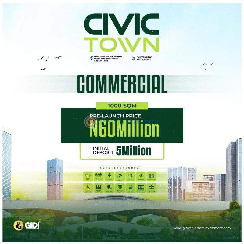 Wonderfully plots of land - 2 Mixed use Land For Sale Civic Town, Opposite Proposed Lekki International Airport, Ibeju-Lekki Lagos - 2