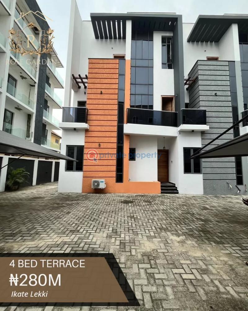 4 bedroom Terrace For Sale Ikate Lekki Phase 1 Lagos - 0