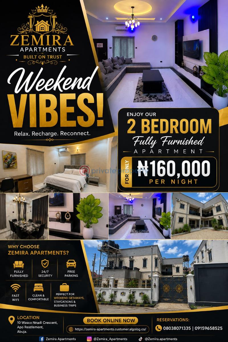 2 bedroom Studio Apartment Short let 10 Wasco Nnadi Crescent Apo Resettlement Apo Abuja Phase 2  - 9