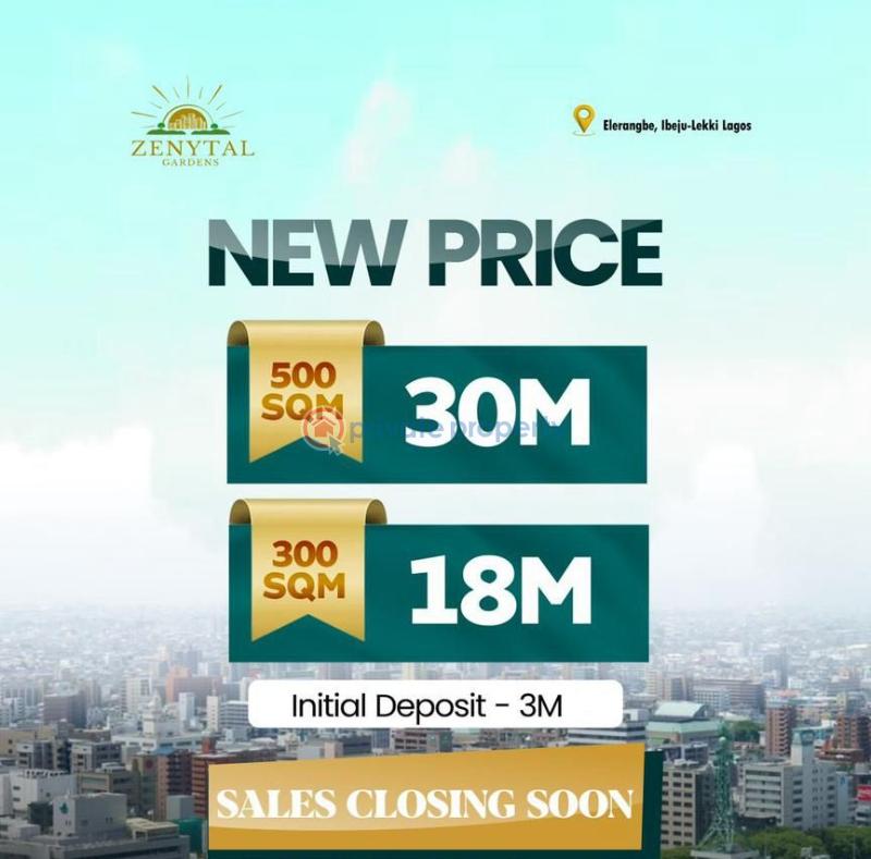 Residential Land For Sale Eleran Igbe Ibeju-Lekki Lagos - 0