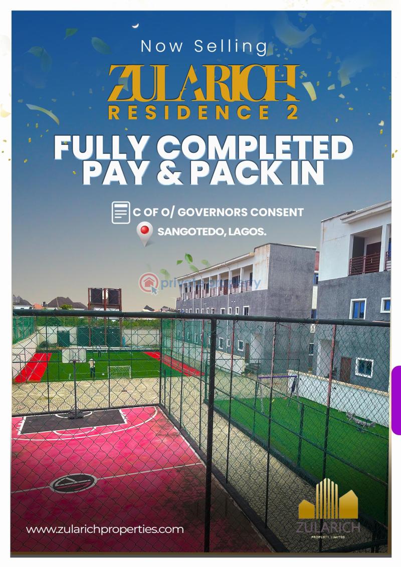 4 bedroom Terraced Duplex For Sale Monastery Road Sangotedo Lagos - 5