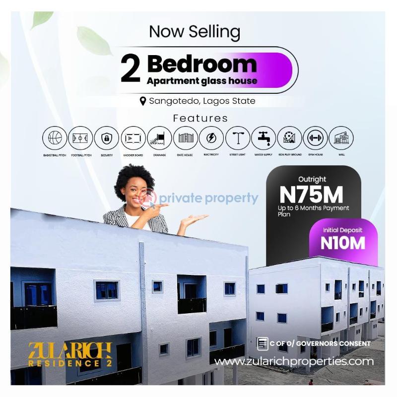 2 bedroom Flat & Apartment For Sale Monastery Road Sangotedo Lagos - 7