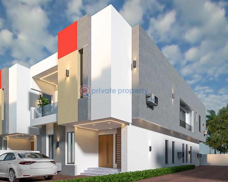 3 bedroom Terraced Duplex For Sale Apata Ajayi Sangotedo Ajah Lagos - 1