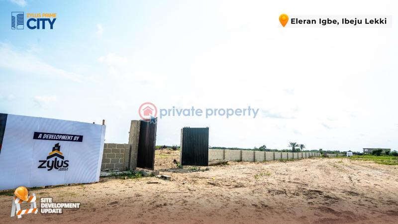 Land For Sale Elerangbe Bus Stop Eleran Igbe Ibeju-Lekki Lagos - 0