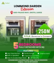 5 bedroom Duplex For Sale Lomon Gardens Ago Palace Okota Lagos Ago Palace Isolo Lagos