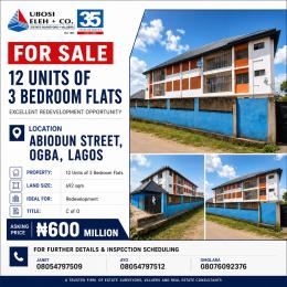 3 bedroom Mini Flat For Sale Abiodun Street, Ogba, Lagos Ogba Lagos