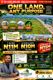 Land For Sale Grandville City Homes, Mowe Axis Oba Obafemi Owode Ogun