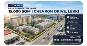Commercial Land For Sale On Chevron Drive Lekki Lagos Chevron Drive Lekki Lagos