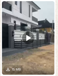 2 bedroom Duplex For Rent In Seren And Secured Estate Off Ago. Ago Palace Isolo Lagos