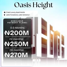 2 bedroom Block Of Flats For Sale Lekki 1 Oasis Heights Lekki Phase 1 Lagos