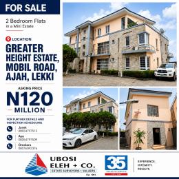 2 bedroom Block Of Flats For Sale Greater Height Estate, Mobil Road, Ajah Lekki Lagos
