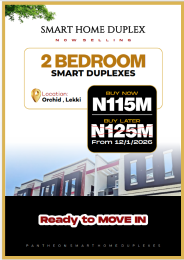 2 bedroom Semi detached Duplex For Sale Orchid Estate Chevron Drive Lekki Lagos